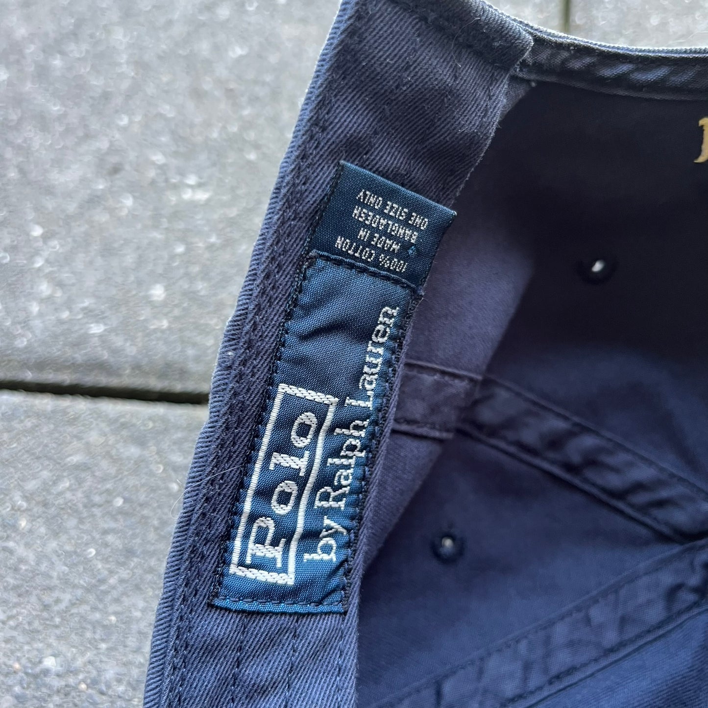 Vintage Blue Faded Polo Ralph Lauren Cap