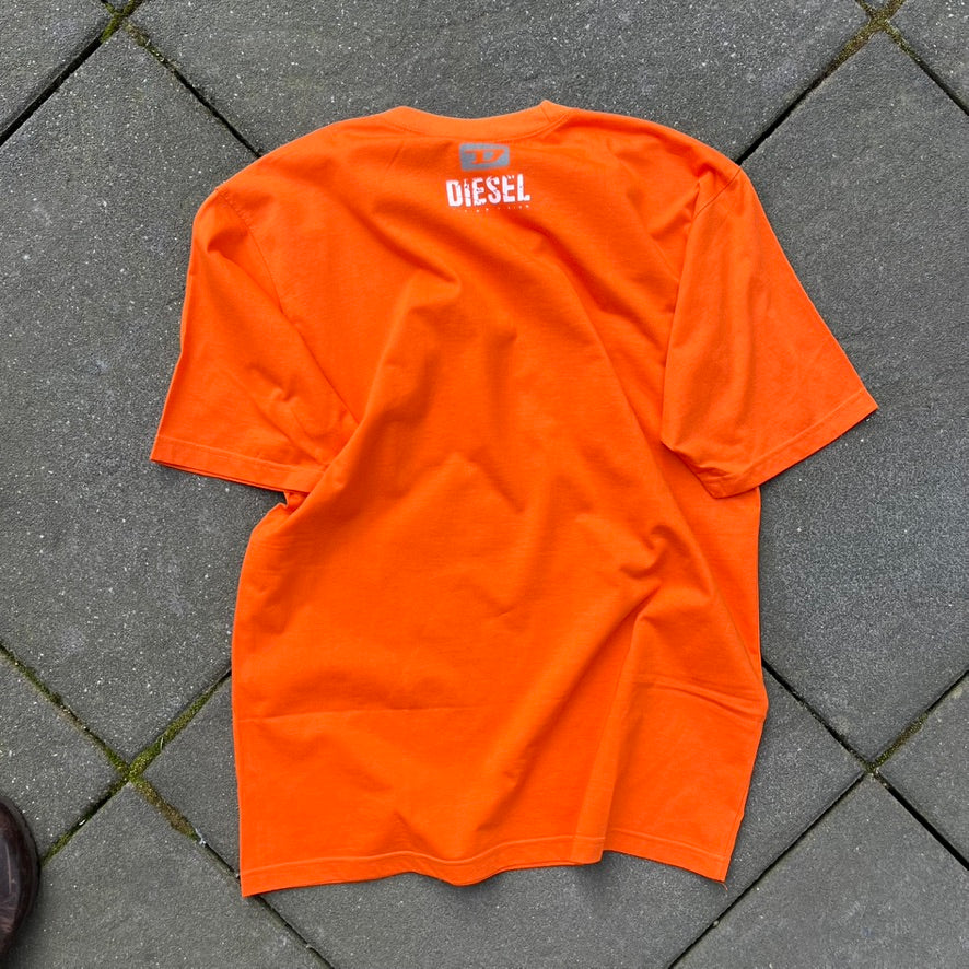 Vintage Orange Diesel Tee  - L