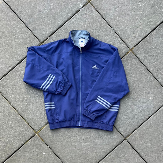 Vintage 1999 Blue Adidas Track Jacket - L