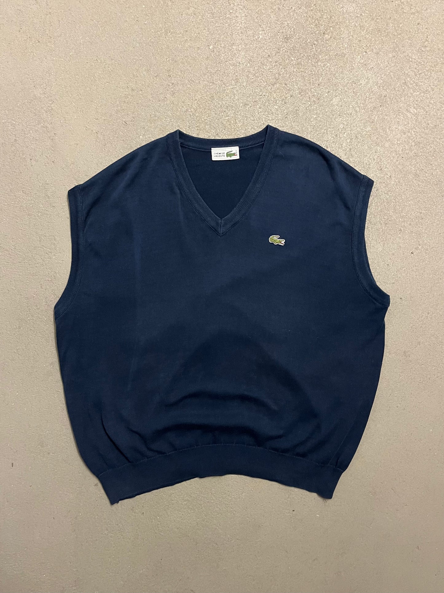 Vintage Lacoste Knit Vest - M