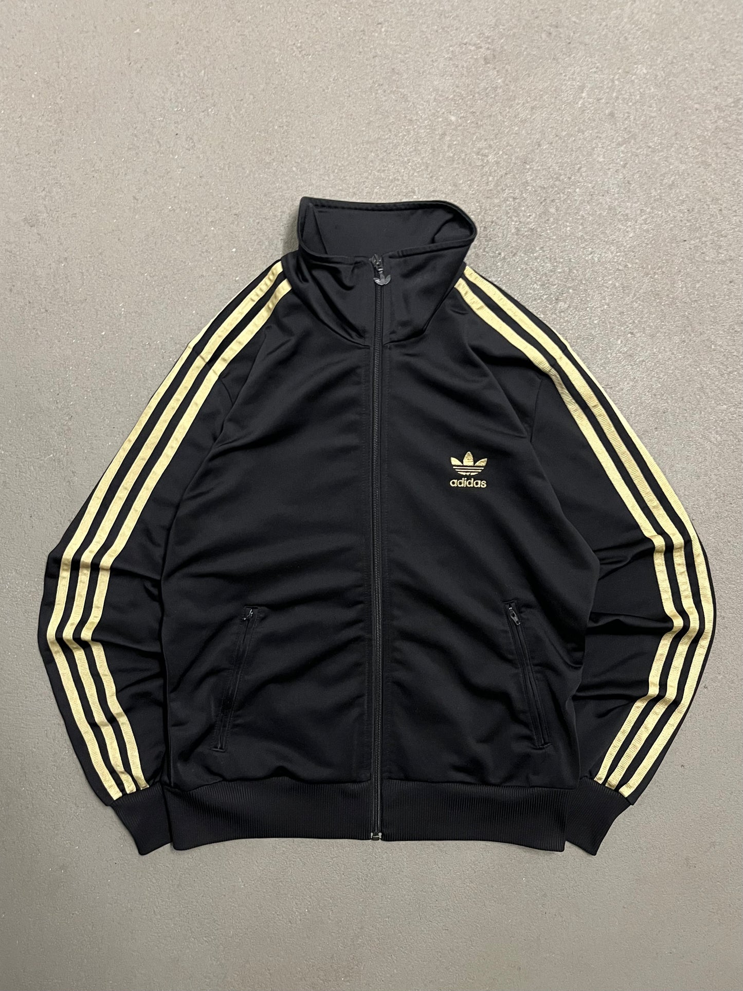 2010 Black Gold Adidas Track Jacket - L (W)