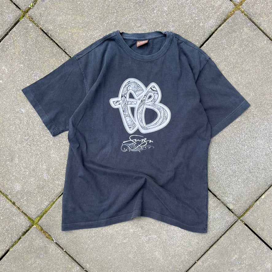 Vintage Y2K Black Fubu Tee - M
