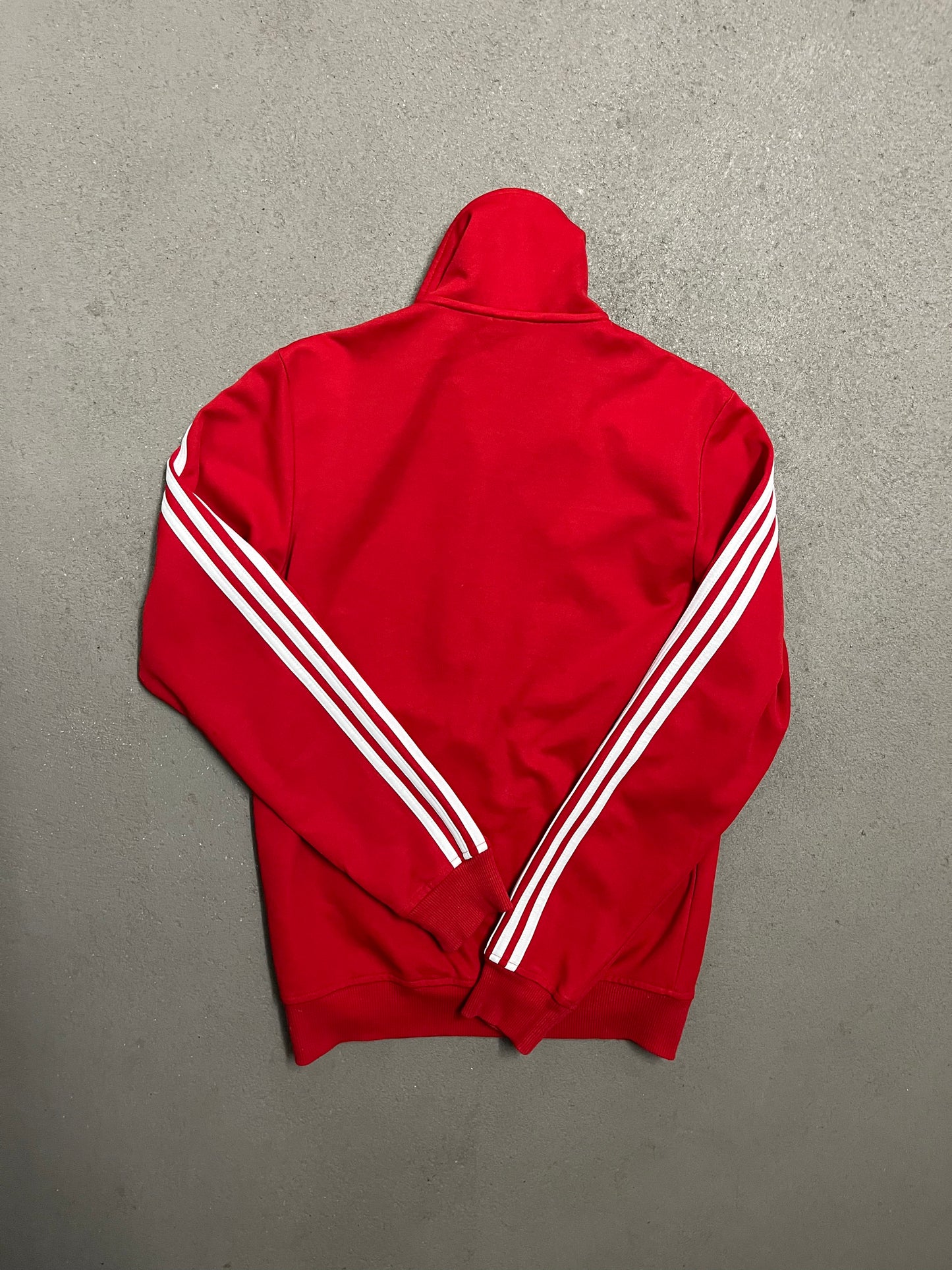 2012 Red White Adidas Beckenbauer Track Jacket - S