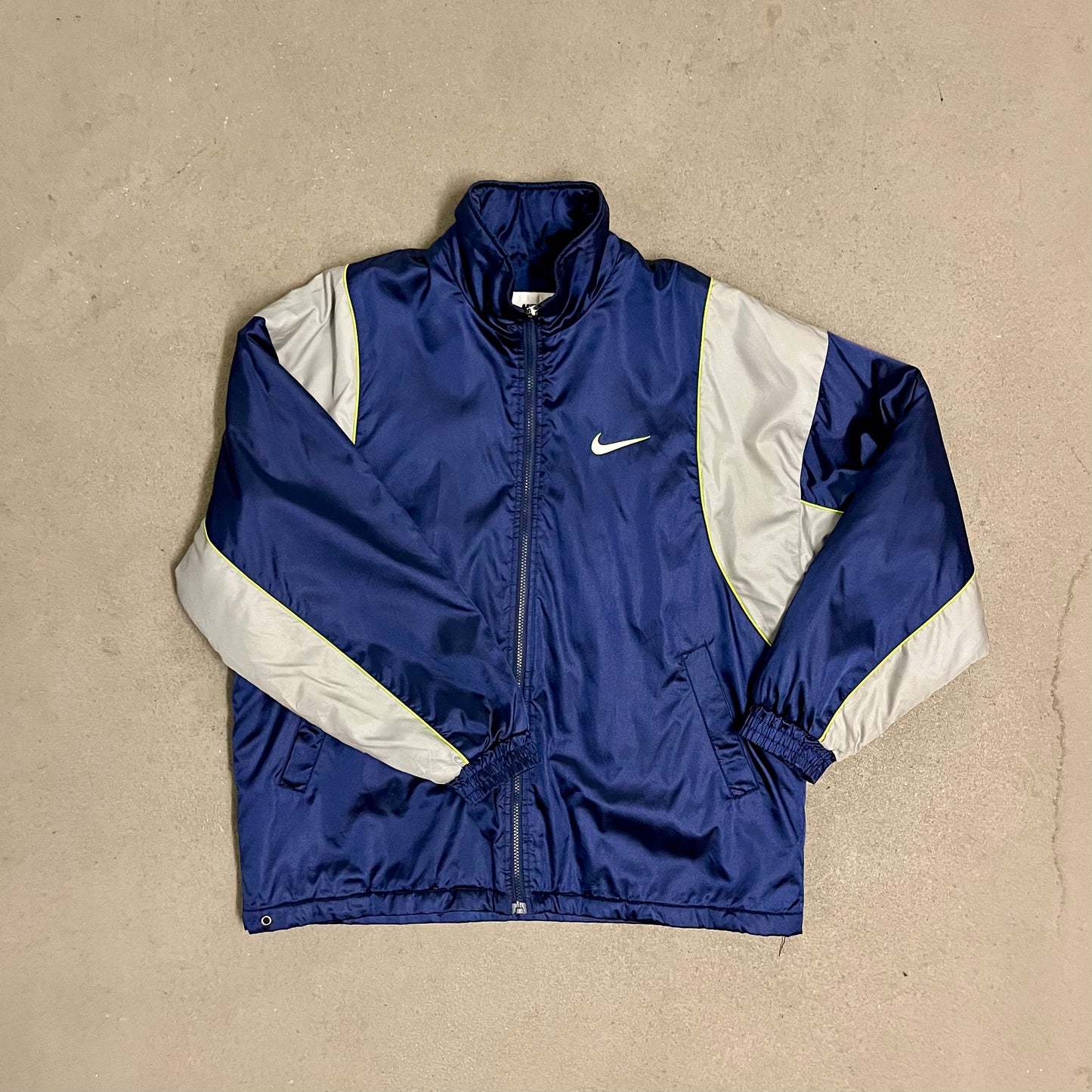 Vintage Blue Silver Nike Jacket - L