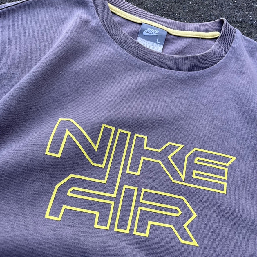 Vintage Grey Nike Air Tee - M