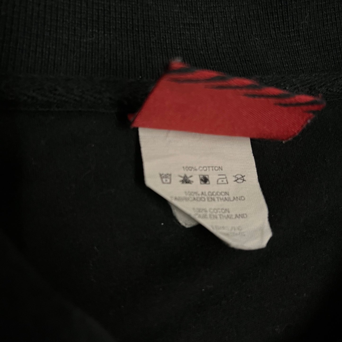 Vintage Black Oakley Red Tab Polo Shirt - M