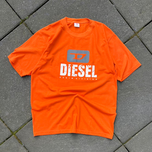 Vintage Orange Diesel Tee  - L