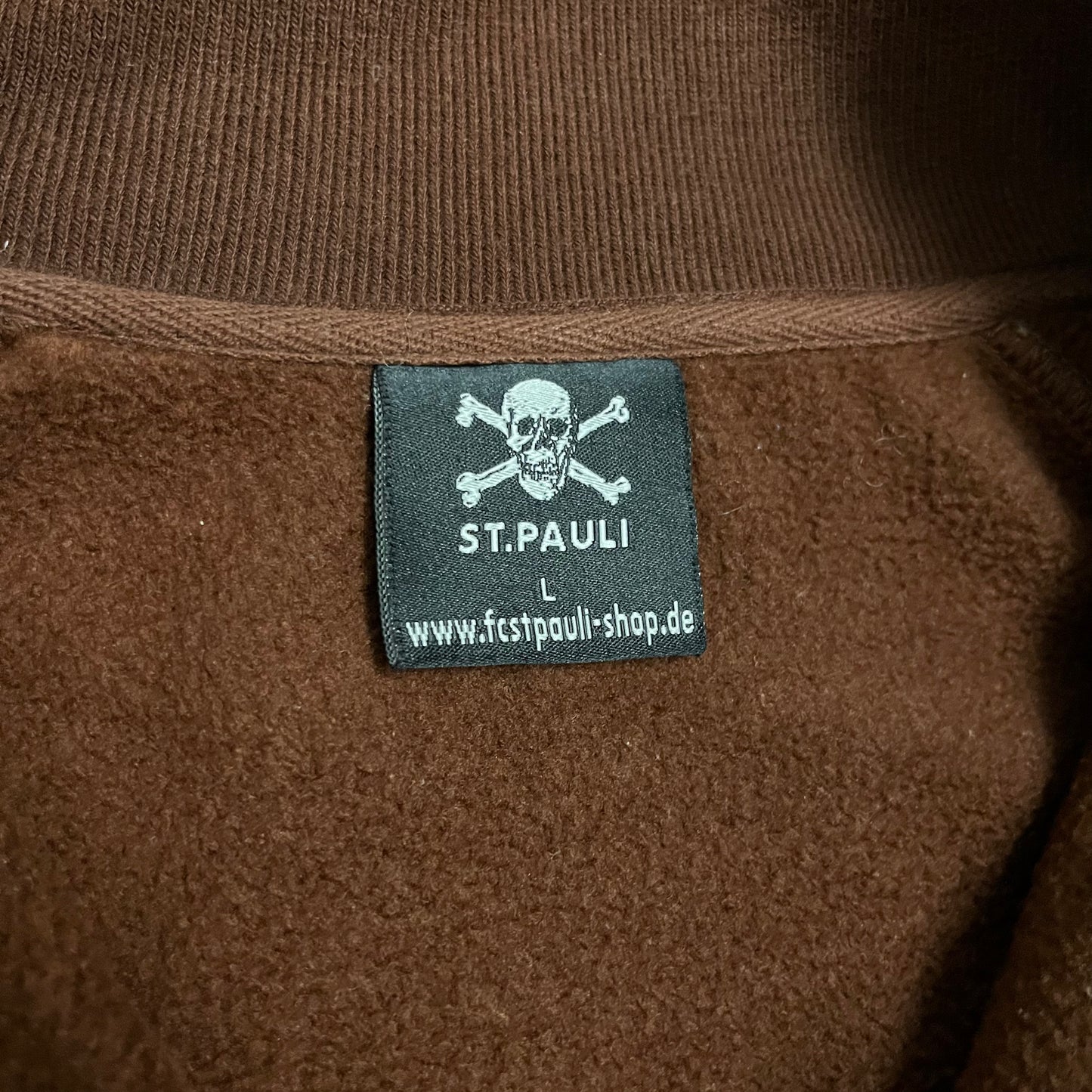 Vintage Brown FC St Pauli Track Jacket - M