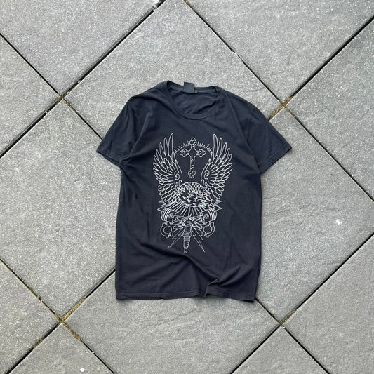 Vintage Y2K Black Carhartt Tee - L