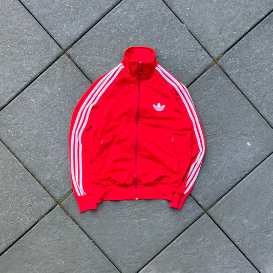 2009 Red Adidas Firebird Track Jacket - M