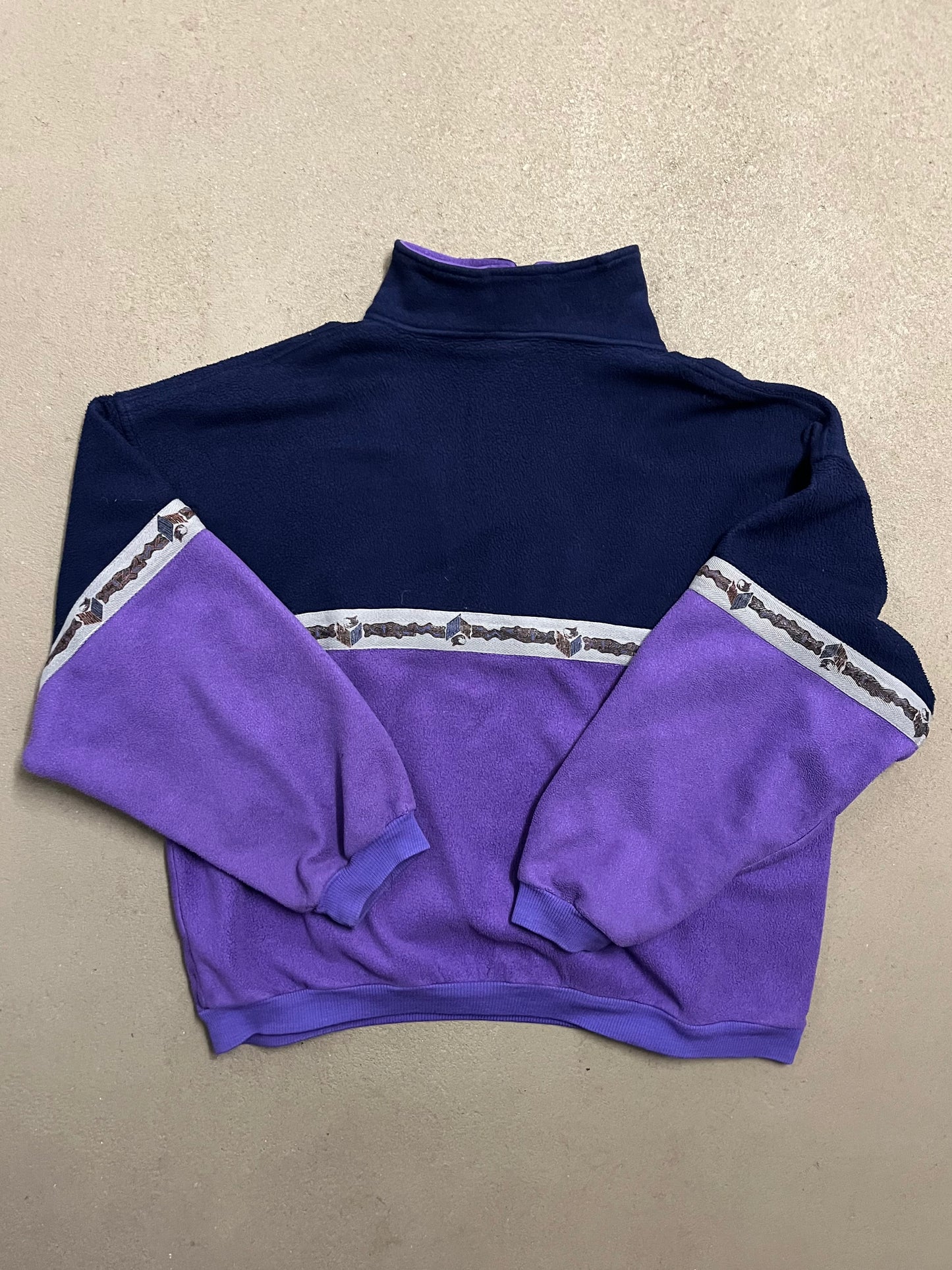 Vintage 90s Purple O'Neill Half Zip Fleece - XL