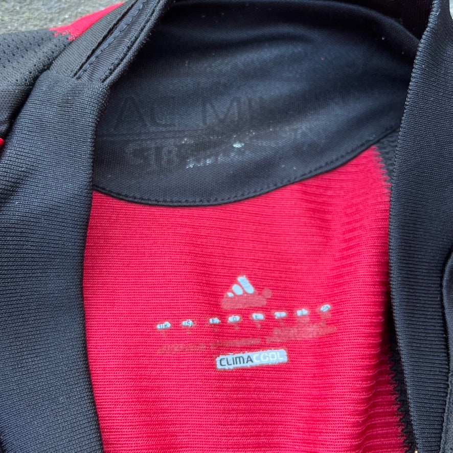 2010 Black Red Adidas AC Milan Kit - L