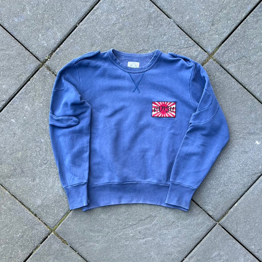 Vintage Blue Evisu Sweater - M