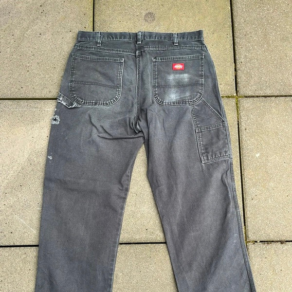 Vintage Black Faded Dickies Pants - 36/34