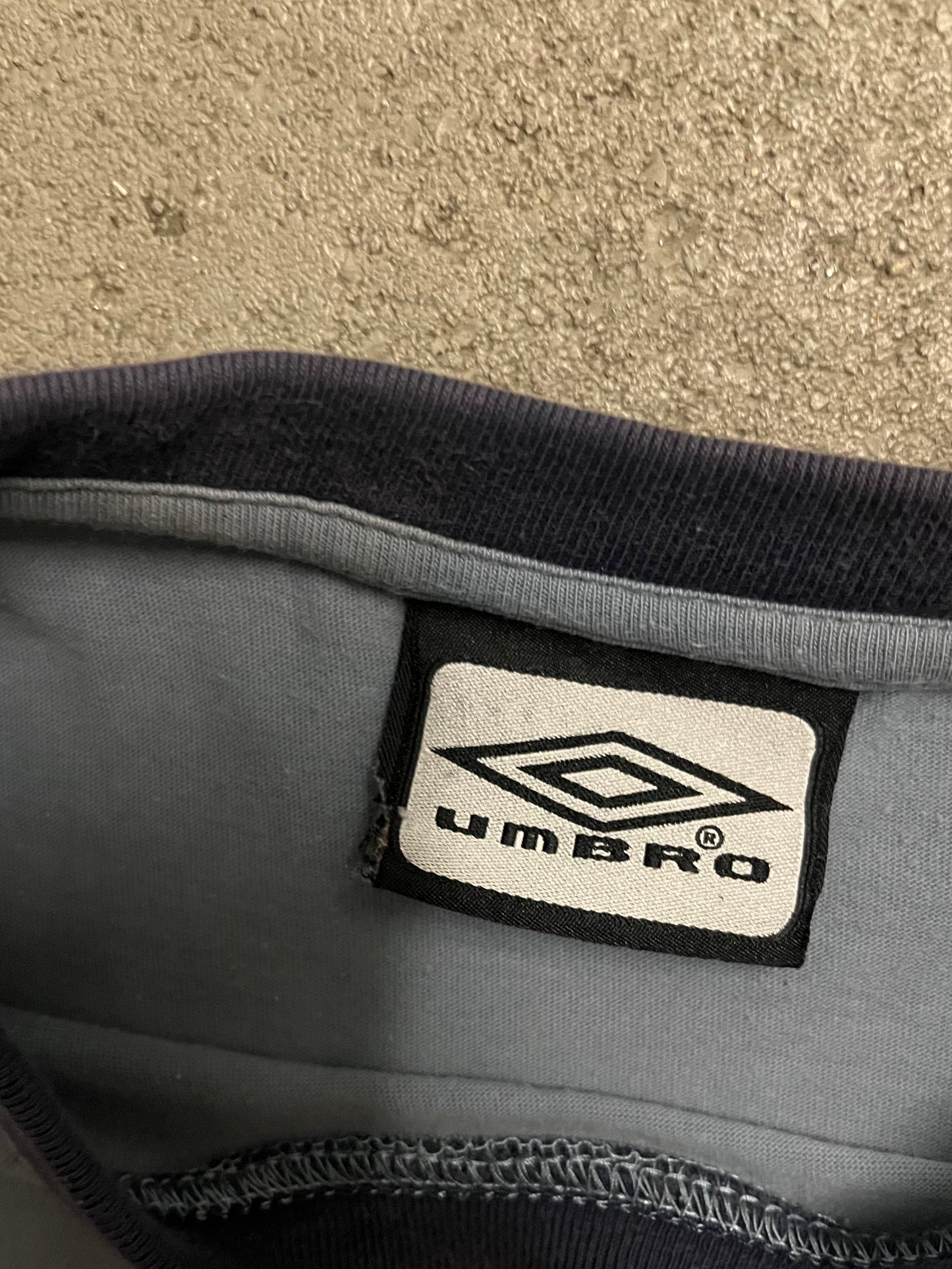 Vintage Y2K Blue Umbro Ringer Tee - M