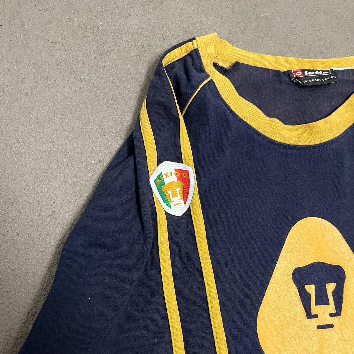 Vintage Blue Lotto Pumas Tee - L