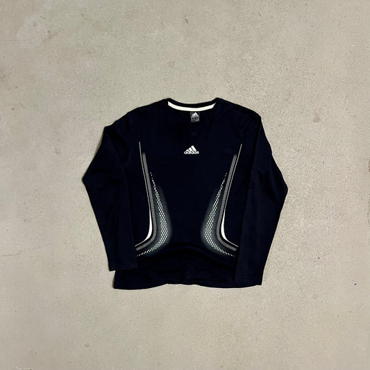 Vintage Y2K Black Adidas Longsleeve - M