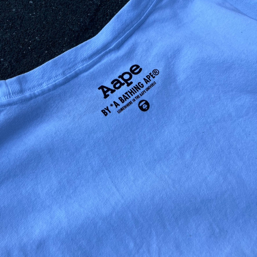 White Bape Tee - L