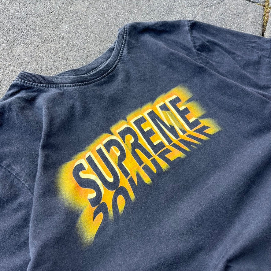Black Supreme Tee - L (W)