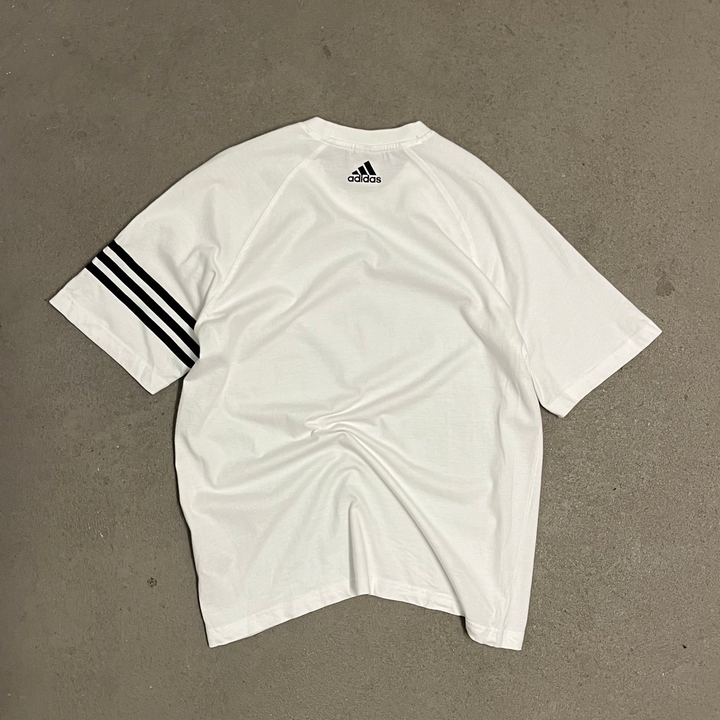 Vintage 2006 White Adidas Germany Tee - M