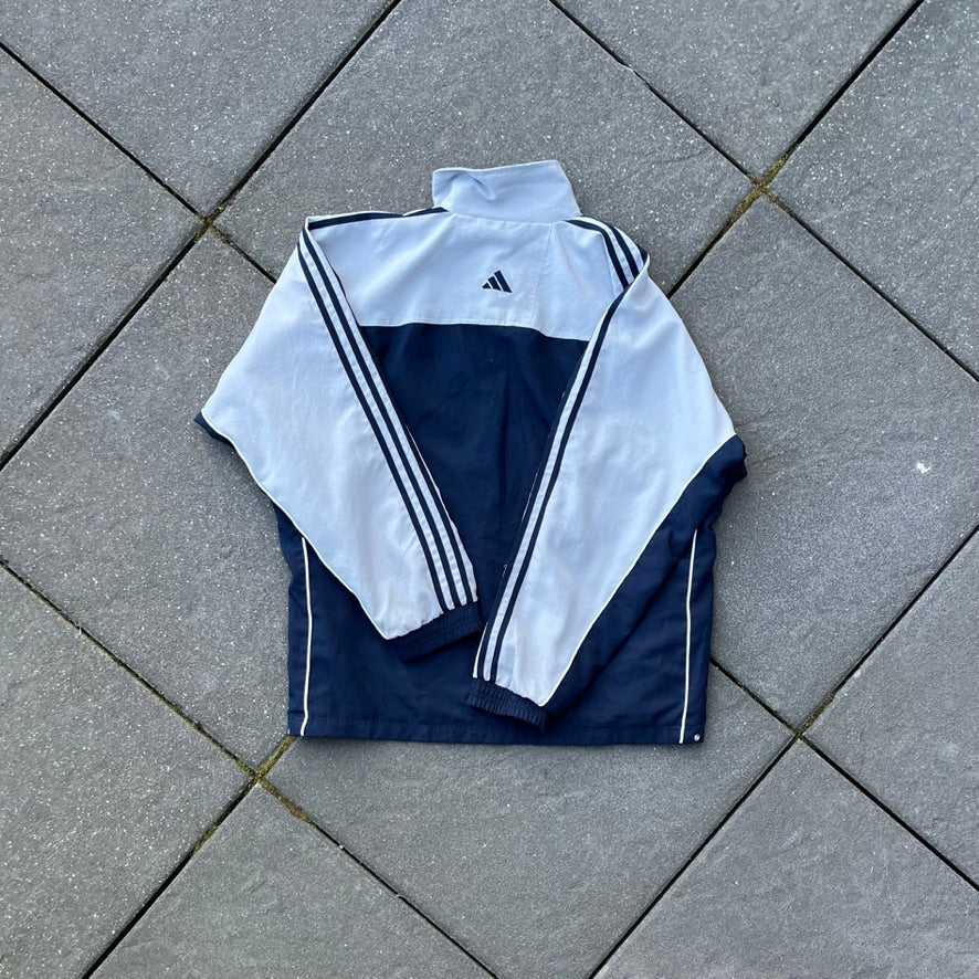 Vintage Grey Adidas Track Jacket - M