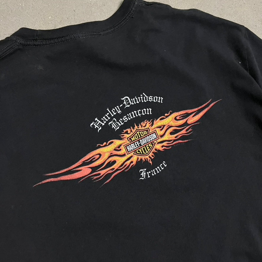 Vintage 2005 Black Harley Davidson Tee - XL