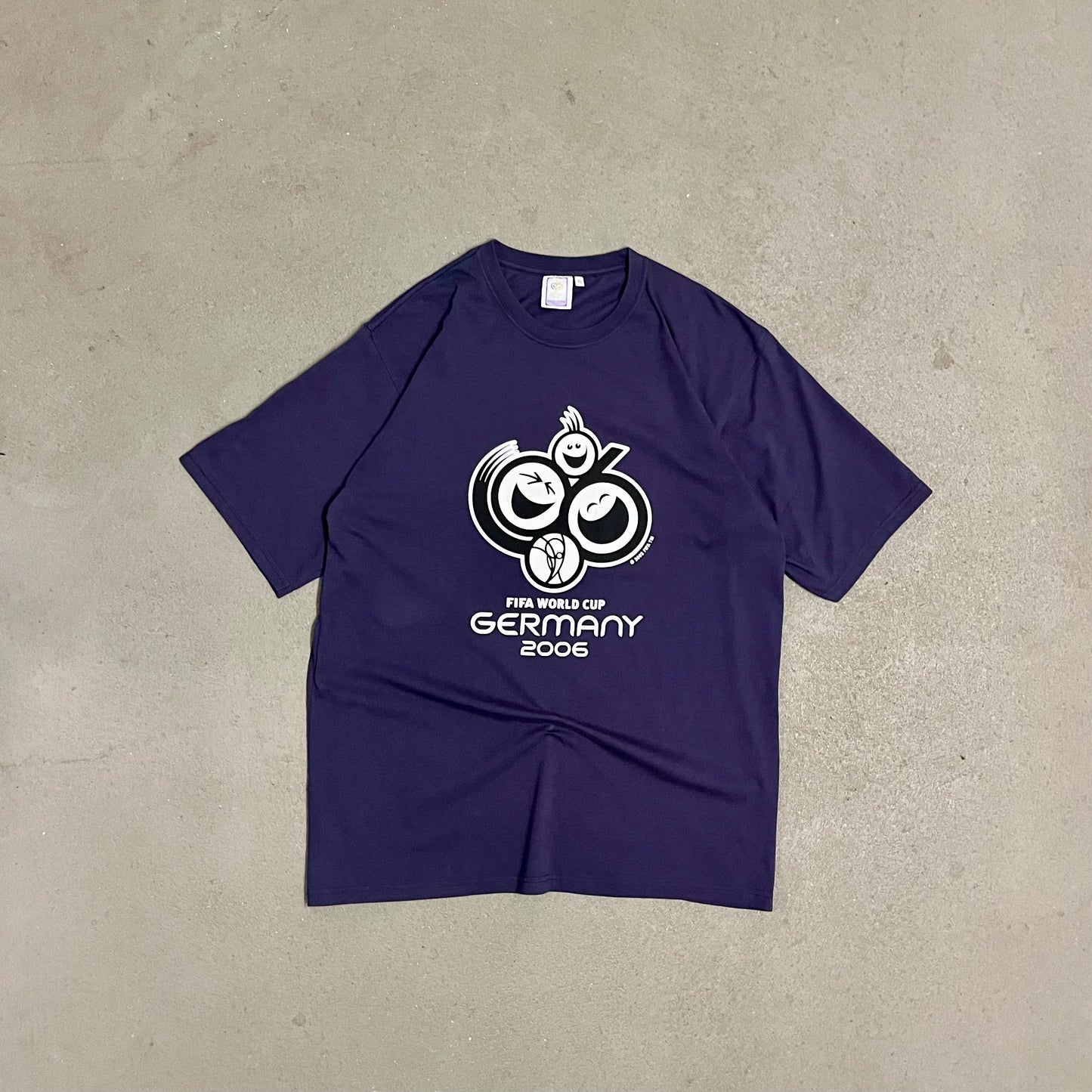 Vintage 2002 Blue Fifa World Cup 2006 Germany Tee - XL