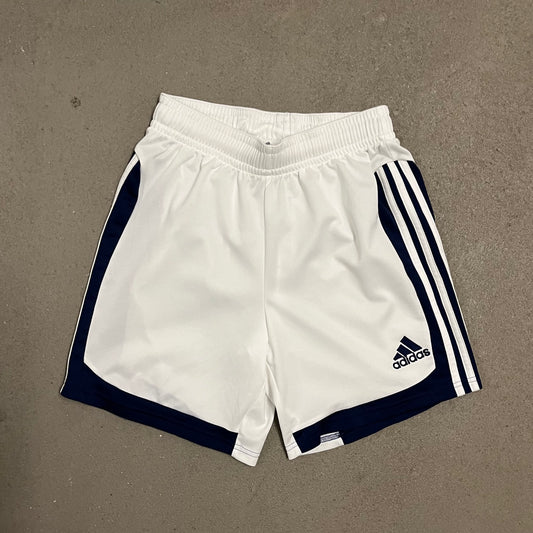 2008 White Blue Adidas Shorts - S