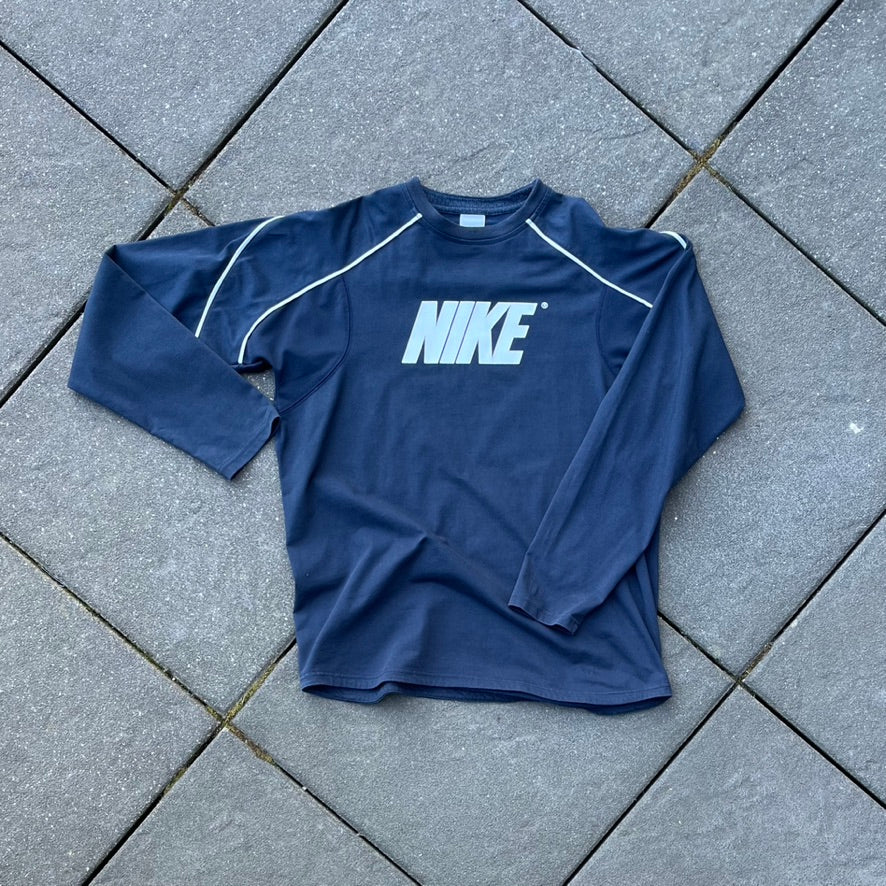 Vintage Blue Nike Longsleeve - L