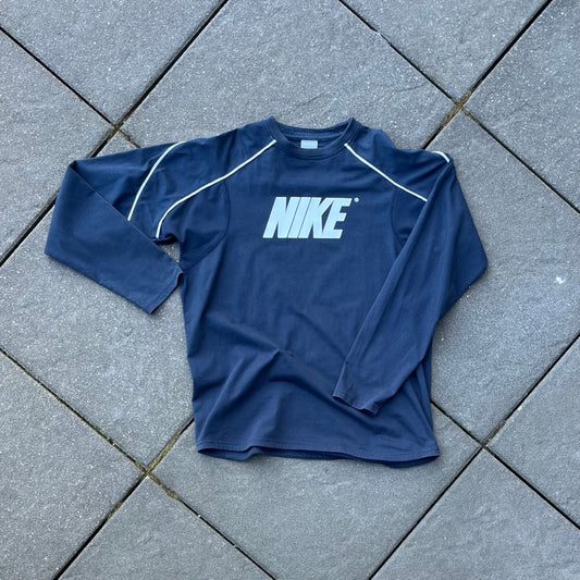 Vintage Blue Nike Longsleeve - L