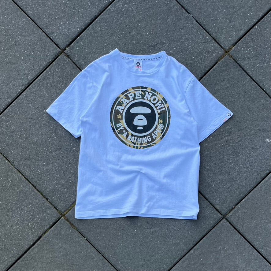 White Bape Tee - L