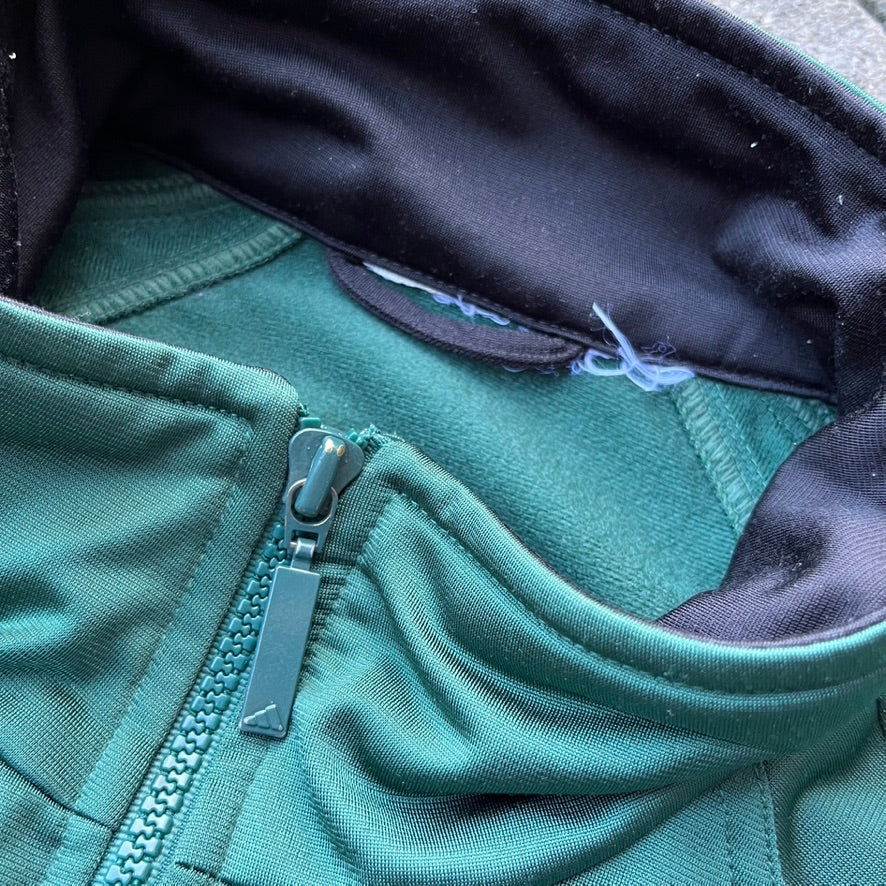 Vintage 1999 Green Adidas Track Jacket - L
