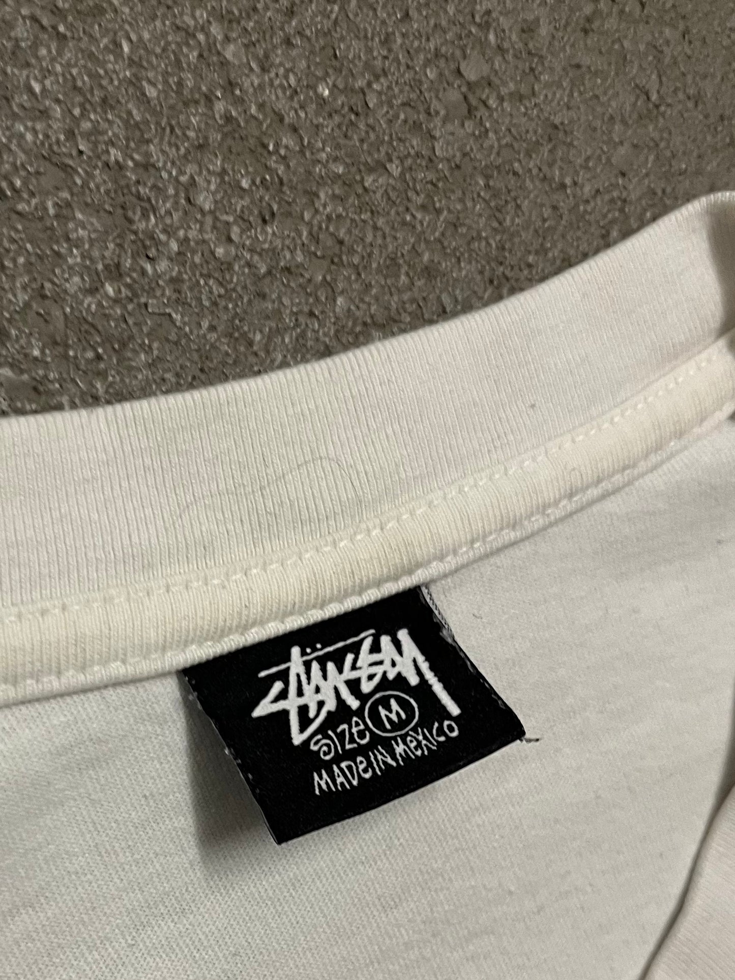 White Stüssy International Tee - L