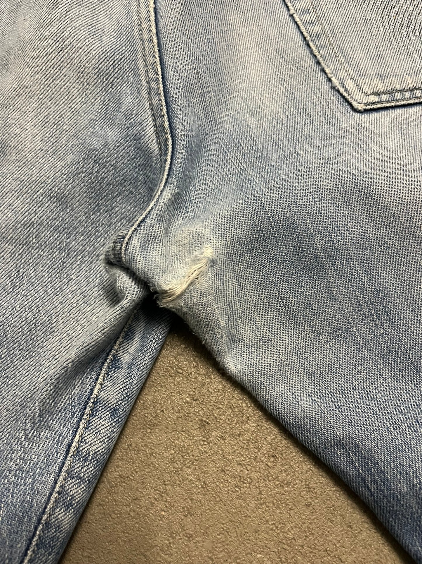 Vintage Y2K Blue Diesel Bootcut Jeans - 34