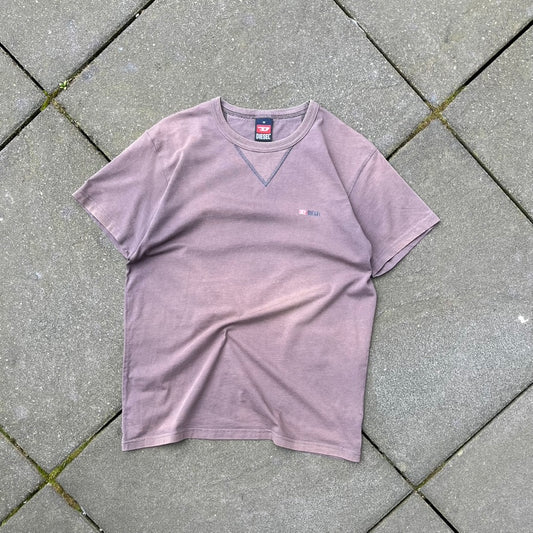 Vintage Brown Faded Diesel Tee - M