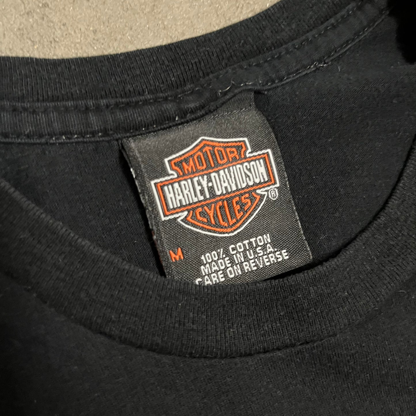 Vintage 2006 Black Harley Davidson Tee - M (W)