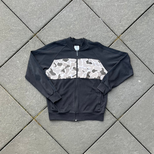 2018 Black Camo Adidas Track Jacket - L