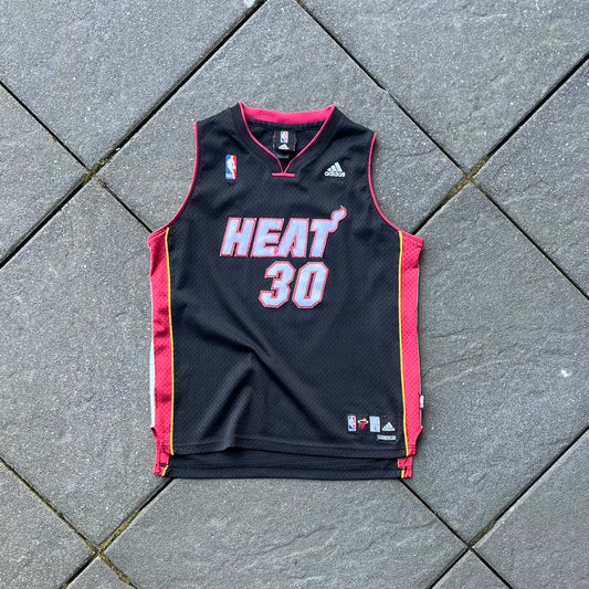 2008 Black Adidas Miami Heat Jersey - L