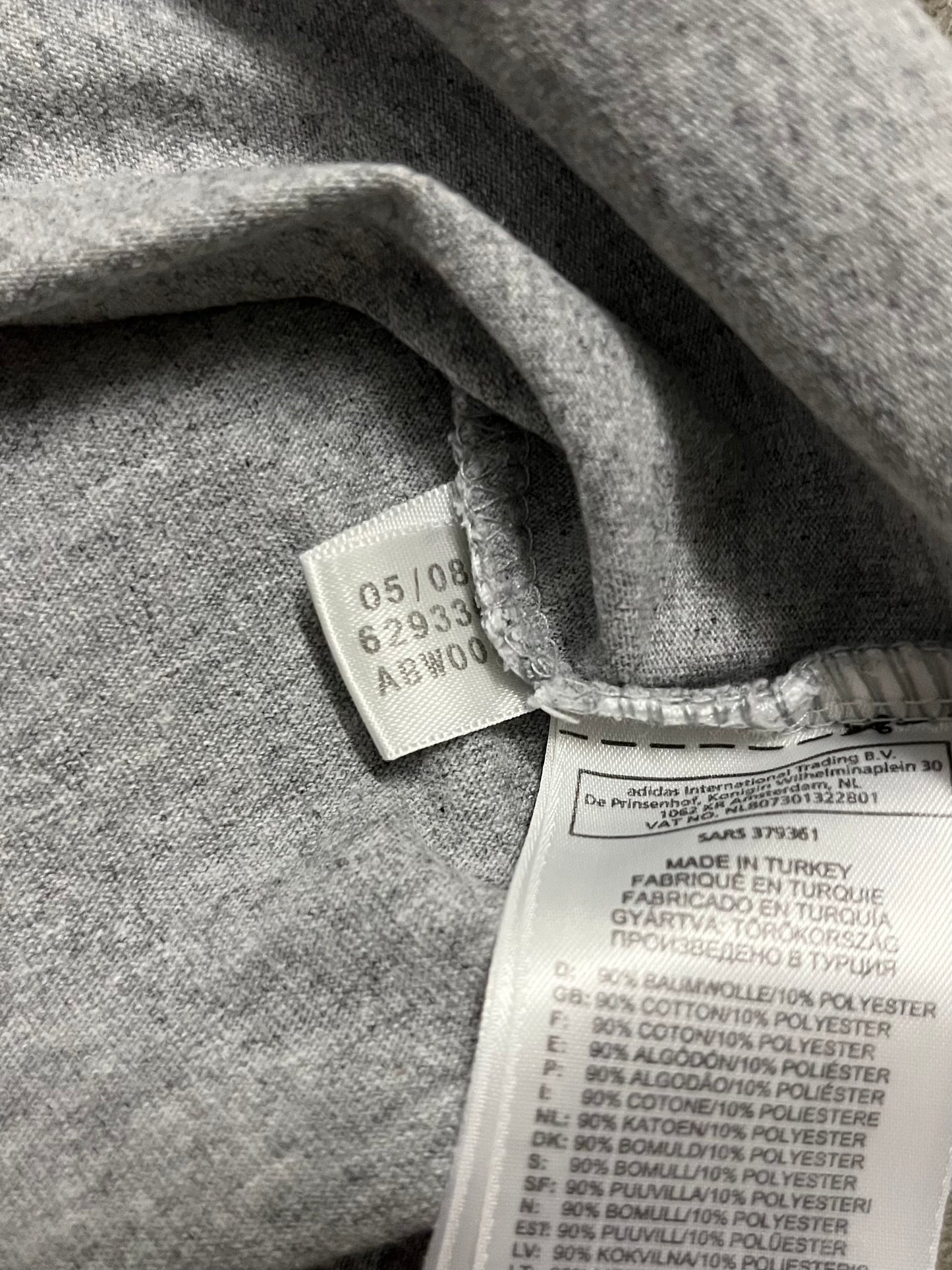 2008 Grey Adidas Berlin Tee - M