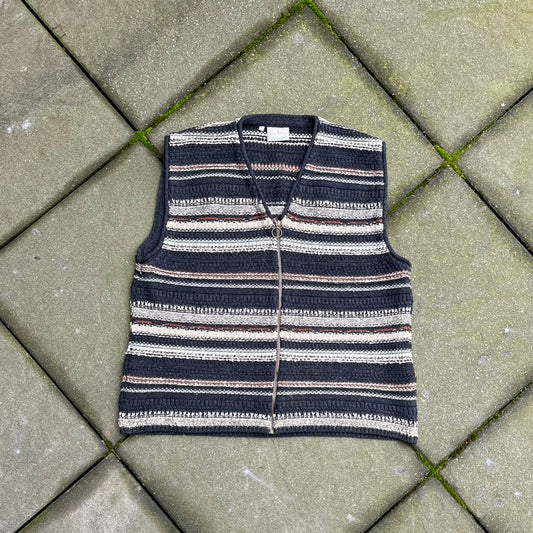 Vintage Knit Vest  - XL
