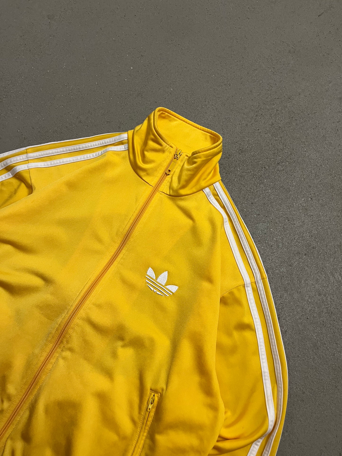 2015 Yellow Adidas Firebird Track Jacket - S