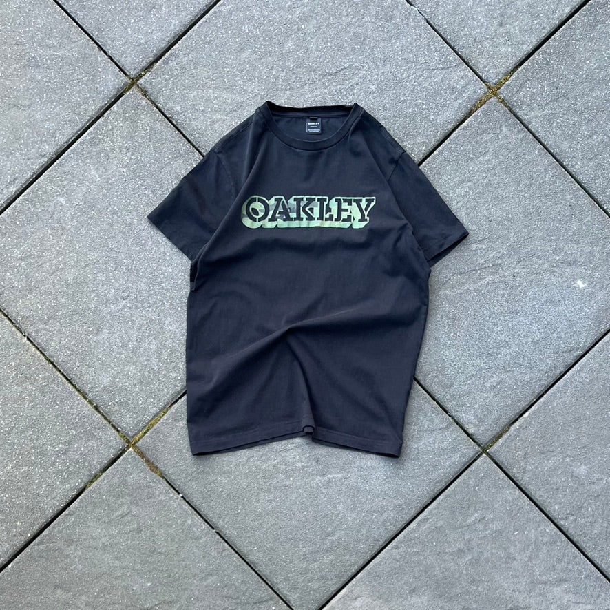 Black Camo Oakley Tee - M