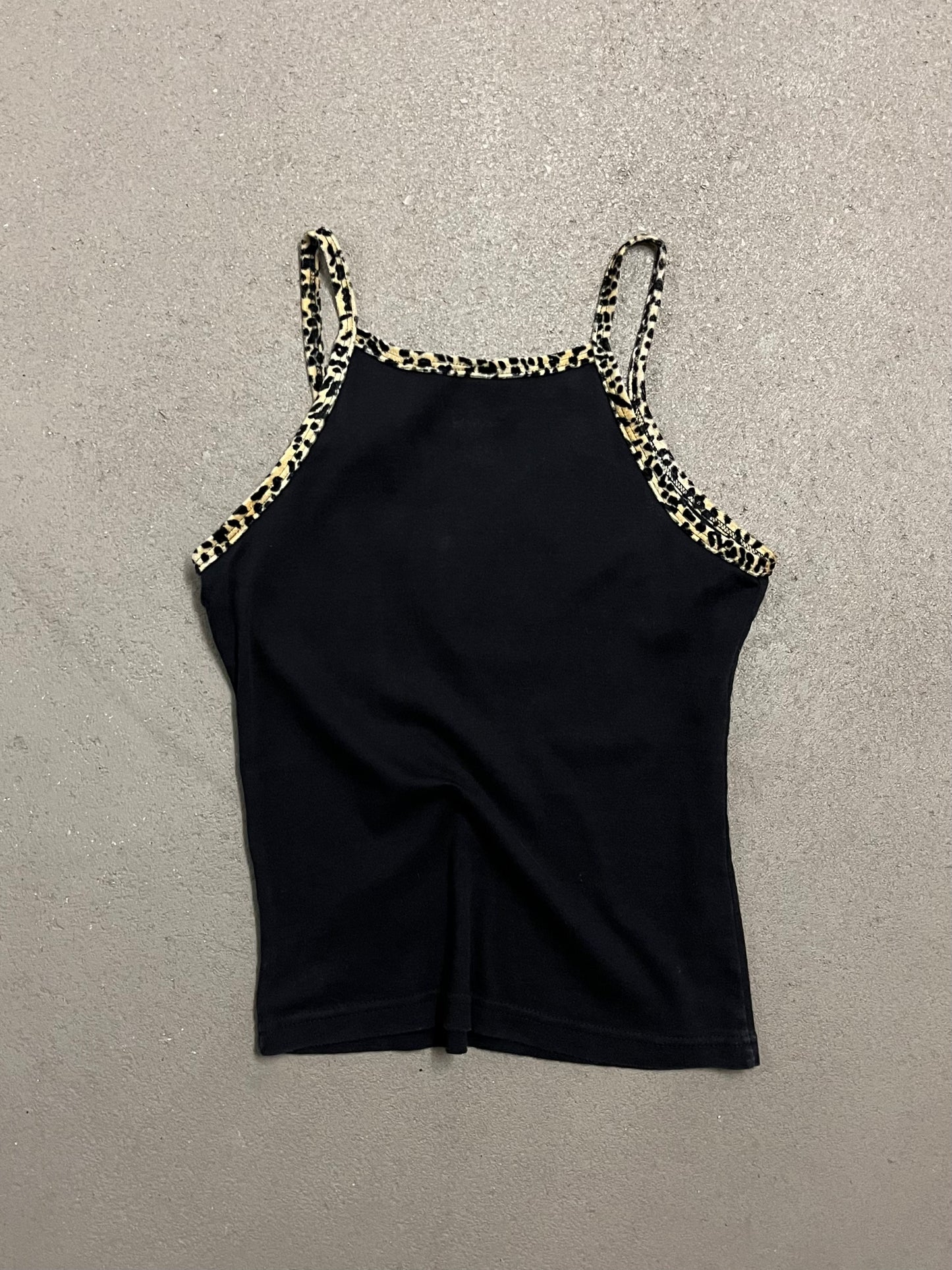 Vintage 90s Black Leo Hard Rock Cafe San Jose Top Made in USA - S (W)