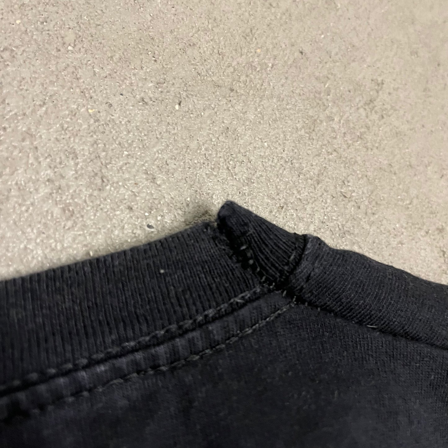 Vintage Black Fruit of the Loom ACDC Tee - XL