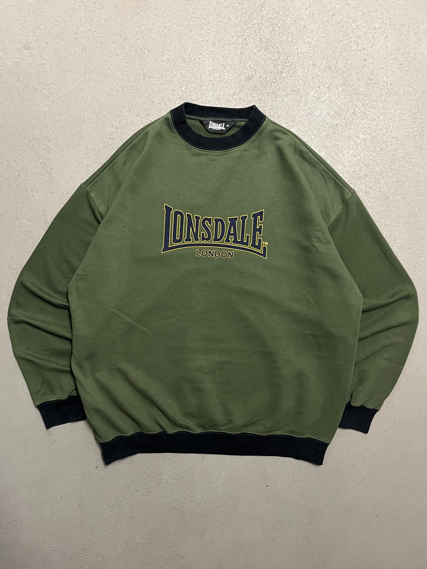 Vintage Green Lonsdale Sweater - L