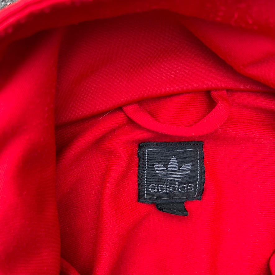 2009 Red Adidas Firebird Track Jacket - M