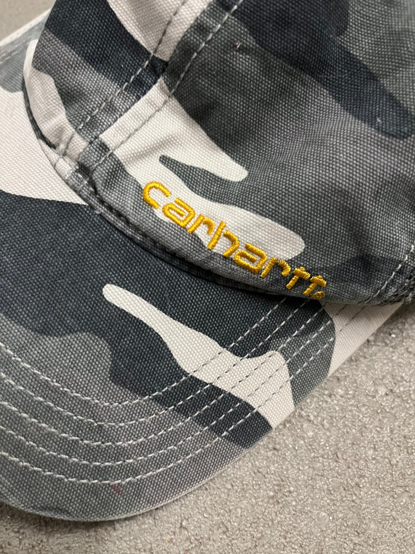 2017 Green Camo Carhartt Trucker Cap