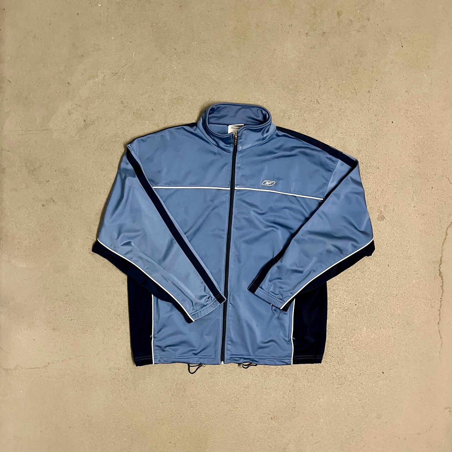 Vintage Blue Reebok Track Jacket - L