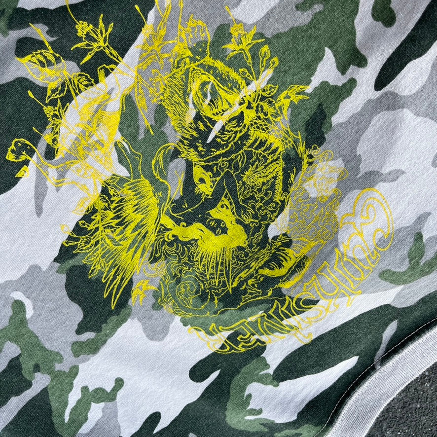 Beige Quicksilver Camo Tee - L
