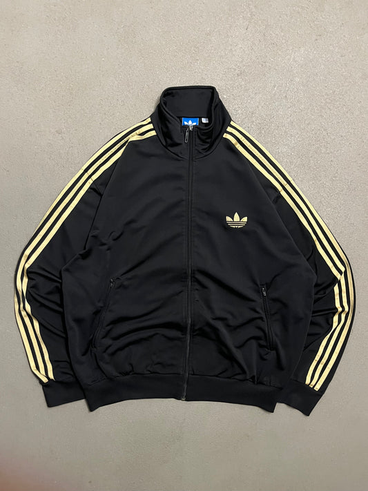 2011 Black Gold Adidas Firebird Track Jacket - XL